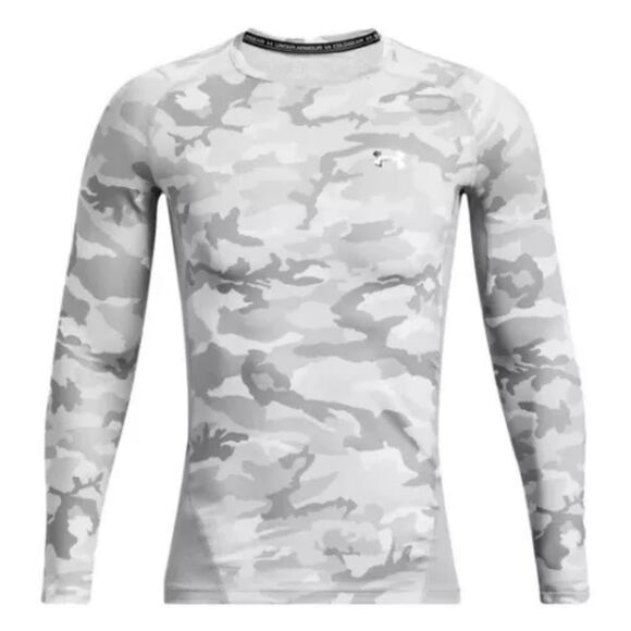 Under Armour UA Coldgear Infared Camo Compression L/S Shirt - Picture 1 of 9
